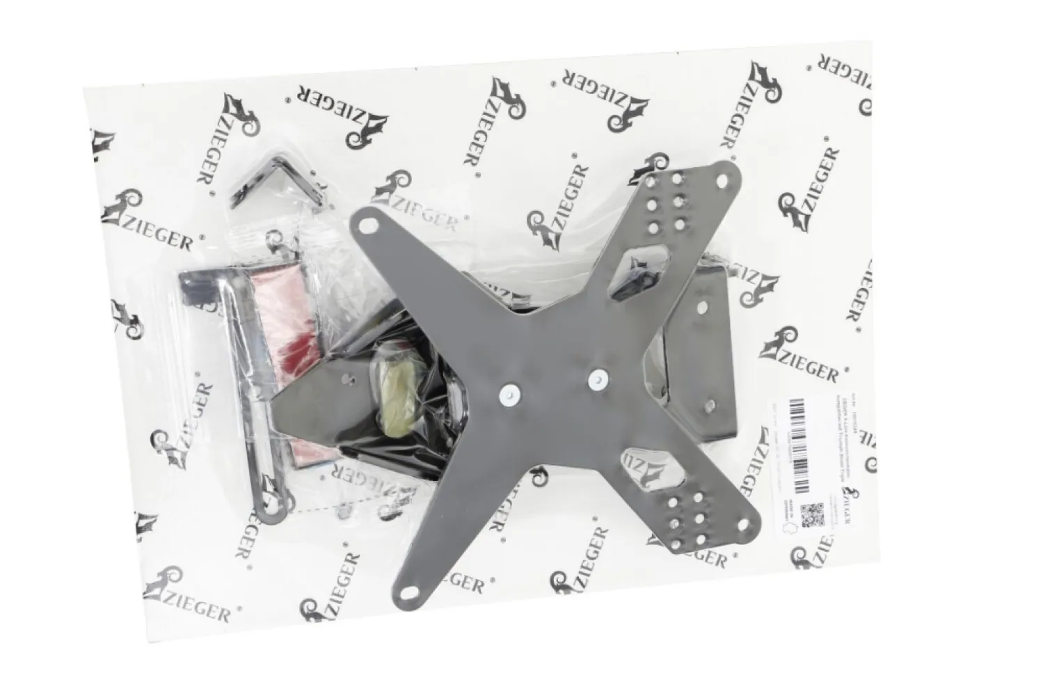ZIEGER - LICENSE PLATE HOLDER X-LINE TY - 20302365
