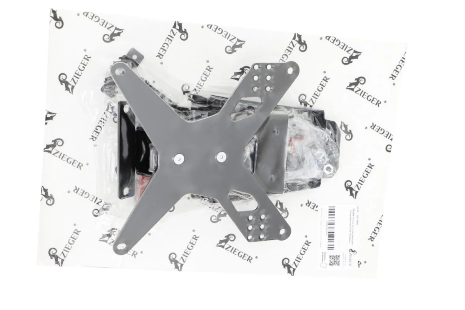 ZIEGER - LICENSE PLATE HOLDER X-LINE TY - 20302385