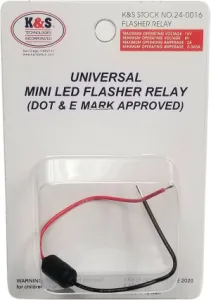 K&S TECHNOLOGIES - FLASHER RELAY MINI - 20500416