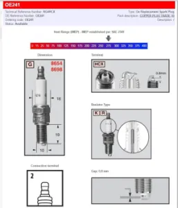CHAMPION - CHAMPION S-PLUG RG4HCX - 21030318