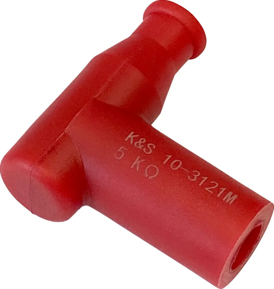 K&S TECHNOLOGIES - CAP SPARK PLUG T TYPE RED - 21040391