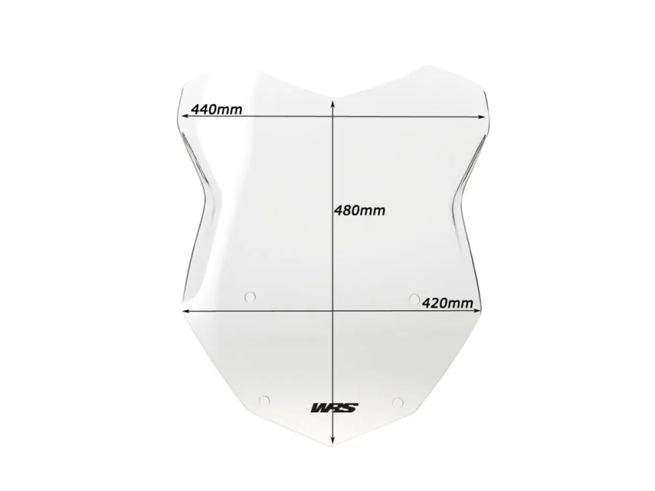 WRS - WINDSCREEN INTERMEDIO R1250GS  - 23120551