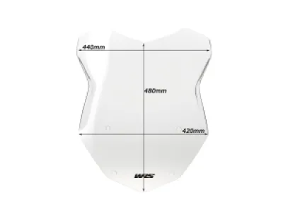 WRS - WINDSCREEN INTERMEDIO R1250GS  - 23120551