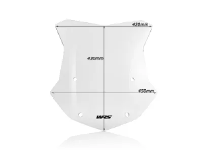 WRS - WINDSCREEN SPORT R1250GS CLEAR - 23120553