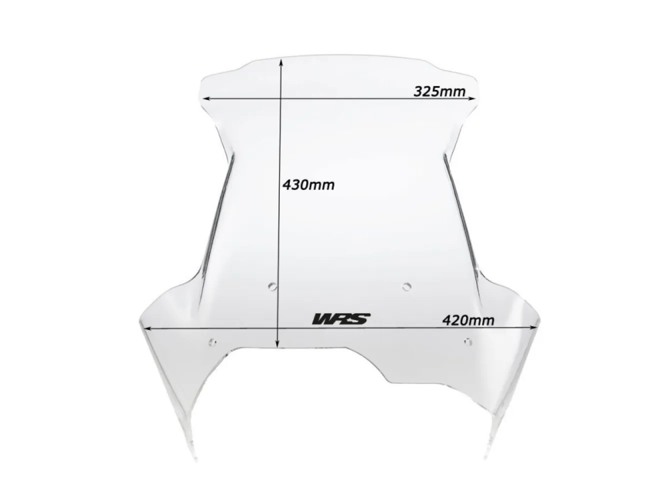 WRS - WINDSCREEN CAPONORD F650GS/F80 - 23120566