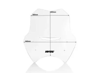 WRS - WINDSCREEN SPORT R1150R CLEAR - 23120609