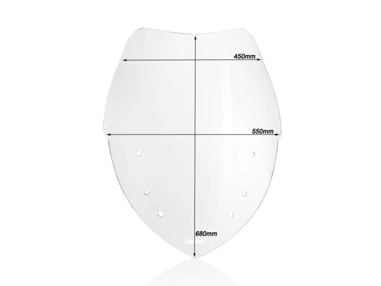 WRS - WINDSCREEN CAPONORD R1200RT CL - 23120622