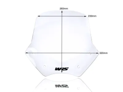 WRS - WINDSCREEN SPORT R1200R CLEAR - 23120666