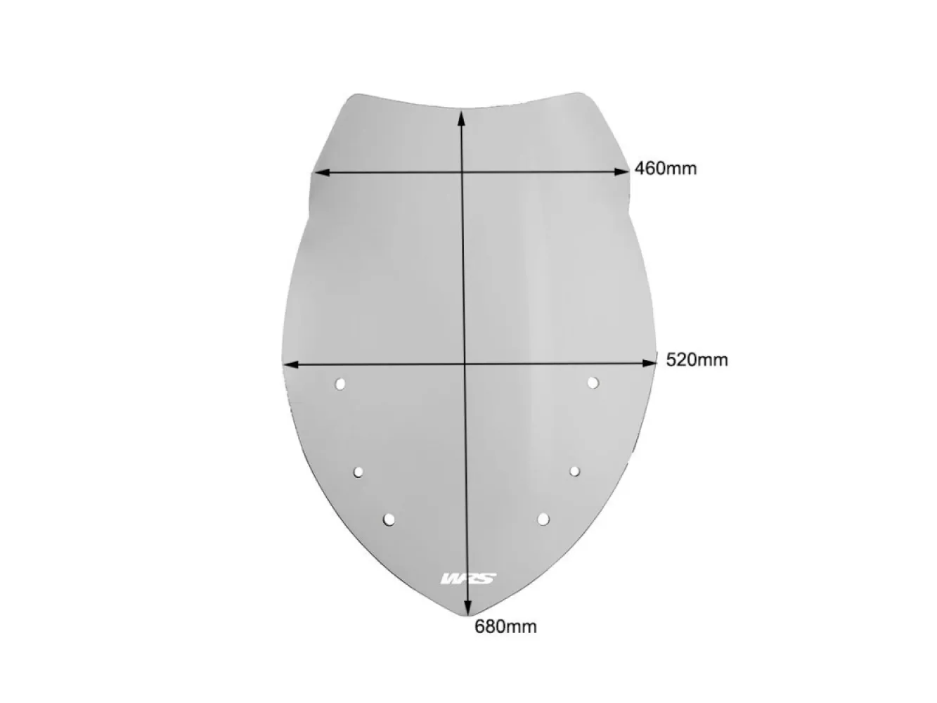 WRS - WINDSCREEN TOURING R1200RT SMO - 23120673