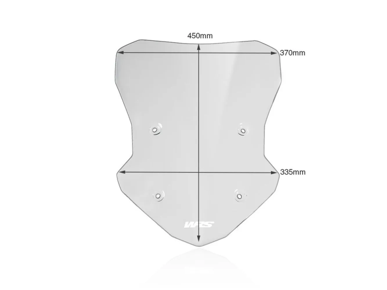 WRS - WINDSCREEN TOURING F900XR SMOK - 23120762