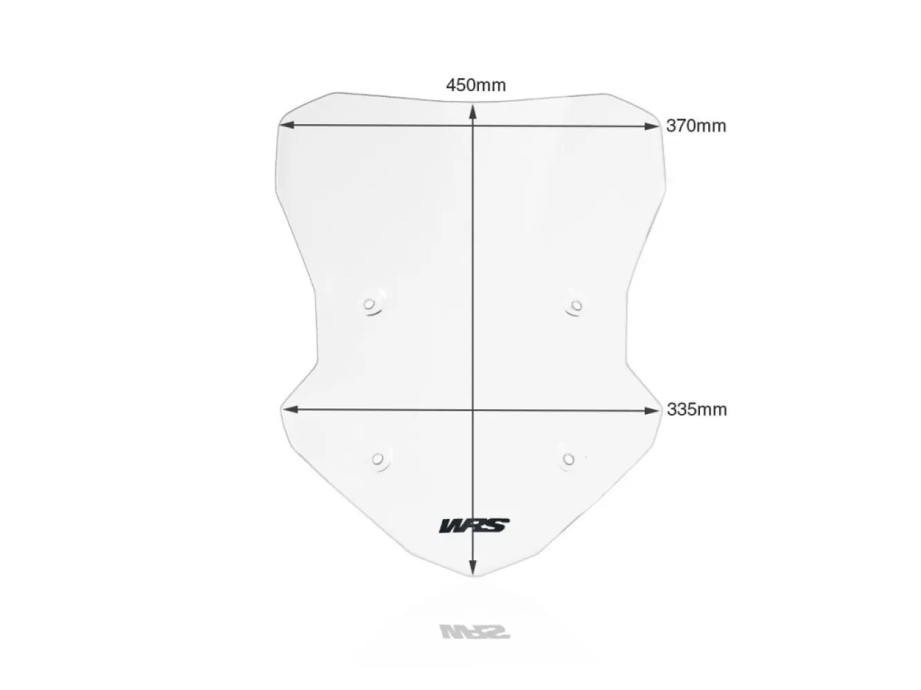 WRS - WINDSCREEN TOURING F900XR CLEA - 23120763
