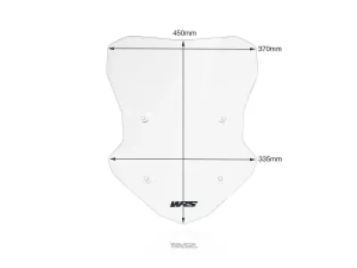 WRS - WINDSCREEN TOURING F900XR CLEA - 23120763