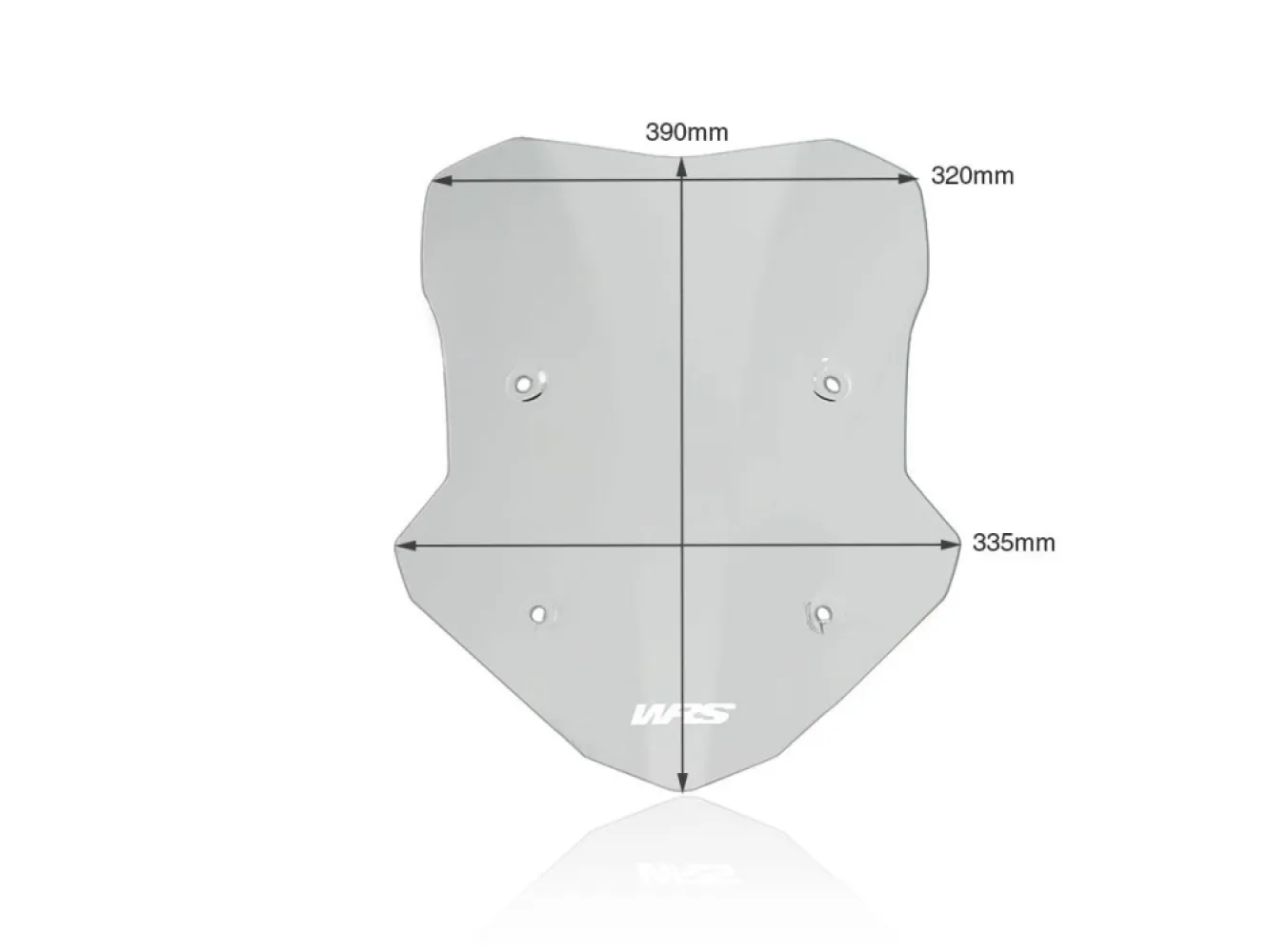 WRS - WINDSCREEN STANDARD F900XR SMO - 23120765