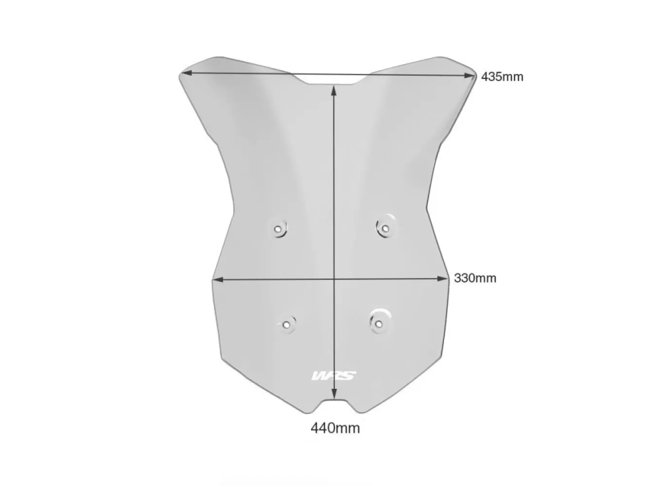 WRS - WINDSCREEN TOURING 1290 SUPERD - 23120769