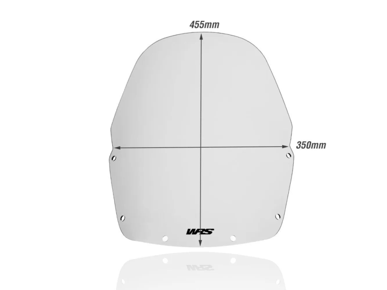 WRS - WINDSCREEN TOURING XRV750 RD04 - 23120803