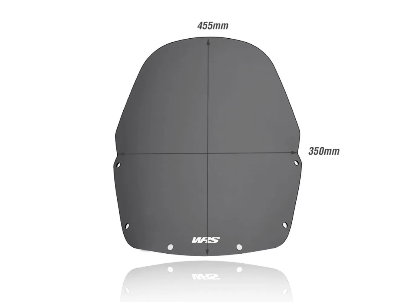WRS - WINDSCREEN TOURING XRV750 DARK - 23120804
