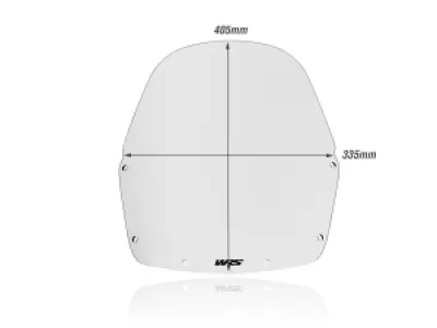 WRS - WINDSCREEN STANDARD XRV750 CLE - 23120805