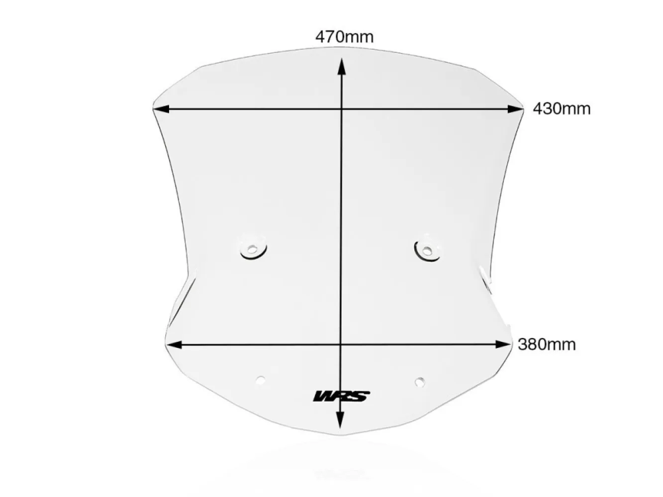 WRS - WINDSCREEN CAPONORD S1000XR CL - 23120838