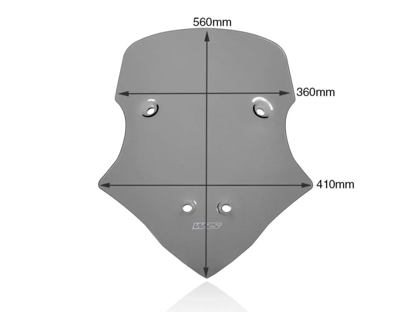 WRS - WINDSCREEN CAPONORD MULTISTRAD - 23120860