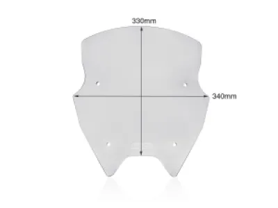 WRS - WINDSCREEN SPORT R1250RS CLEAR - 23120897
