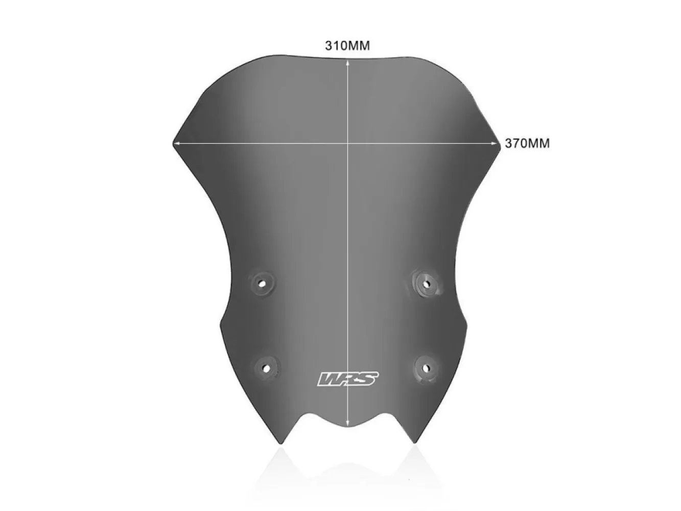 WRS - WINDSCREEN TOURING Z900 DARK S - 23121019