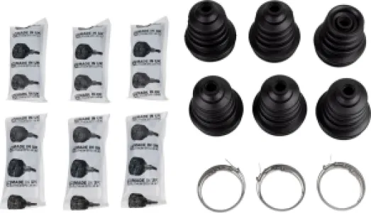 MOOSE OFFROAD FOUR WHEEL - BOOT KIT I/B O/B MSE 6PK - 02130428