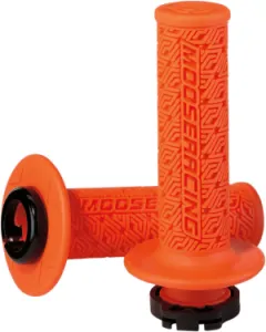 MOOSE OFFROAD HARD-PARTS - GRIP LOCK-ON MOOSE OR/BK - 06302538