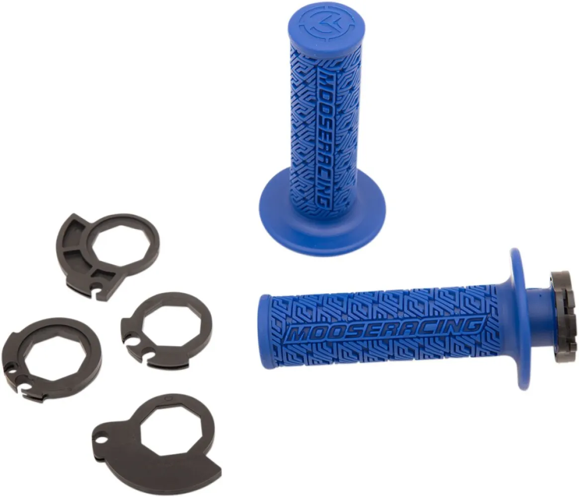 MOOSE OFFROAD HARD-PARTS - GRIP LOCK-ON MOOSE BU/BK - 06302537