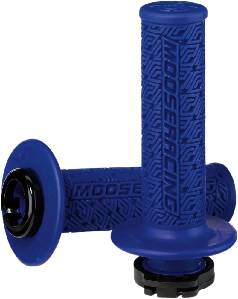 MOOSE OFFROAD HARD-PARTS - GRIP LOCK-ON MOOSE BU/BK - 06302537