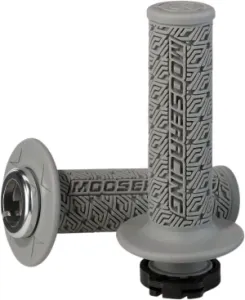 MOOSE OFFROAD HARD-PARTS - GRIP LOCK-ON MOOSE GY/SI - 06302540