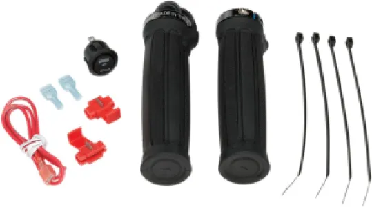 MOOSE OFFROAD FOUR WHEEL - GRIPS HEATED CLAMP ON MUD - 06310187