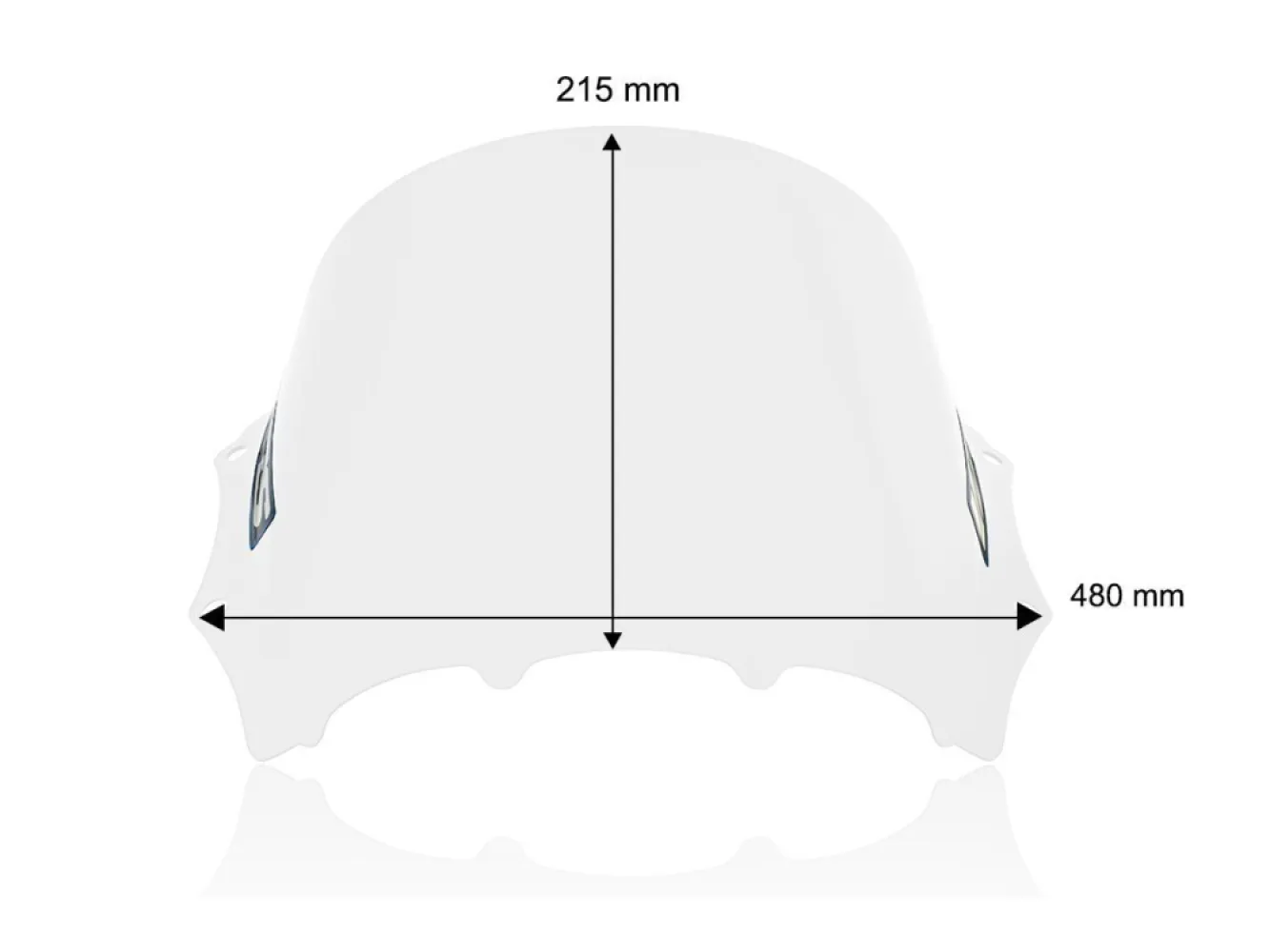 WRS - WINDSCREEN RACE M1000RR CLEAR - 23121222