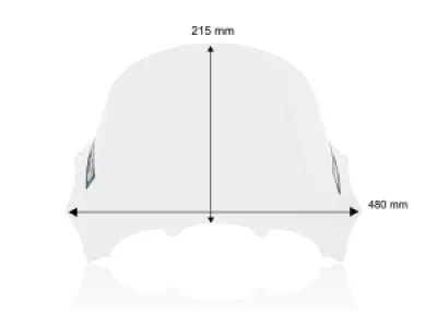 WRS - WINDSCREEN RACE M1000RR CLEAR - 23121222