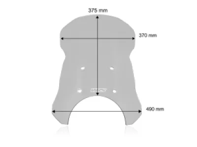 WRS - WINDSCREEN CAPONORD ROYAL ENFI - 23121226