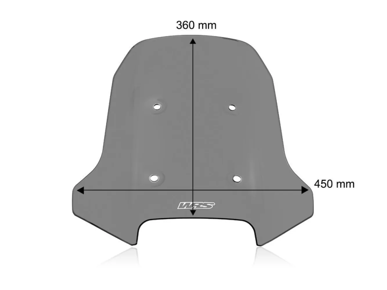 WRS - WINDSRCEEN TOURING CFMOTO 450M - 23121240