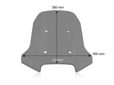 WRS - WINDSRCEEN TOURING CFMOTO 450M - 23121240