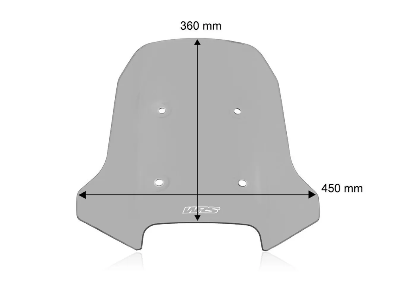 WRS - WINDSRCEEN TOURING CFMOTO 450M - 23121239