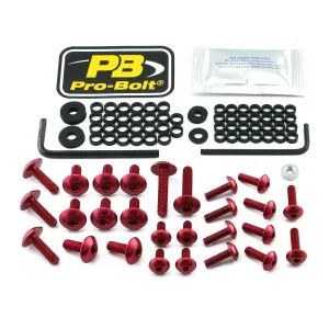 PRO BOLT - BOLT KT FAIRING KAW RED - 23210492