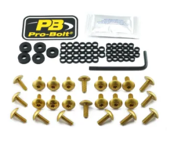 PRO BOLT - BOLT KT FAIRING KAW GOLD - 23210496