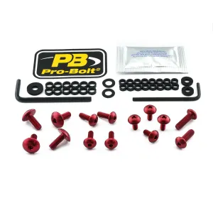 PRO BOLT - BOLT KT FAIRING KAW RED - 23210507