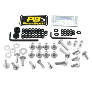 PRO BOLT - BOLT KT FAIRING KAW SILVER - 23210513
