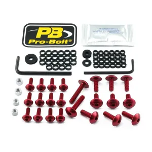 PRO BOLT - BOLT KT FAIRING KAW RED - 23210522
