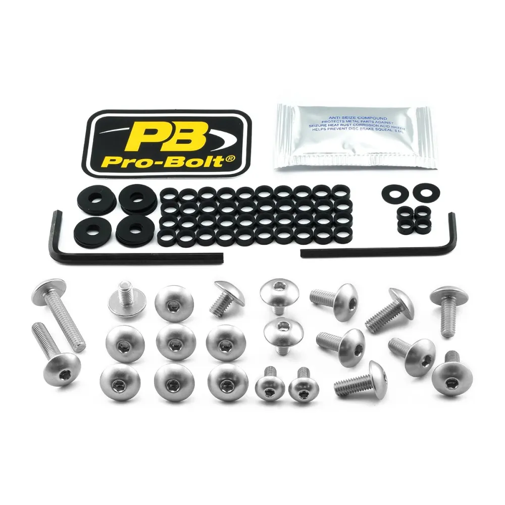 PRO BOLT - BOLT KT FAIRING KAW SILVER - 23210538