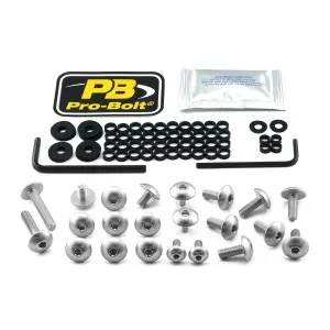 PRO BOLT - BOLT KT FAIRING KAW SILVER - 23210538
