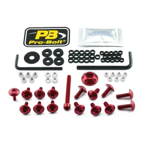 PRO BOLT - BOLT KT FAIRING SUZ RED - 23210562