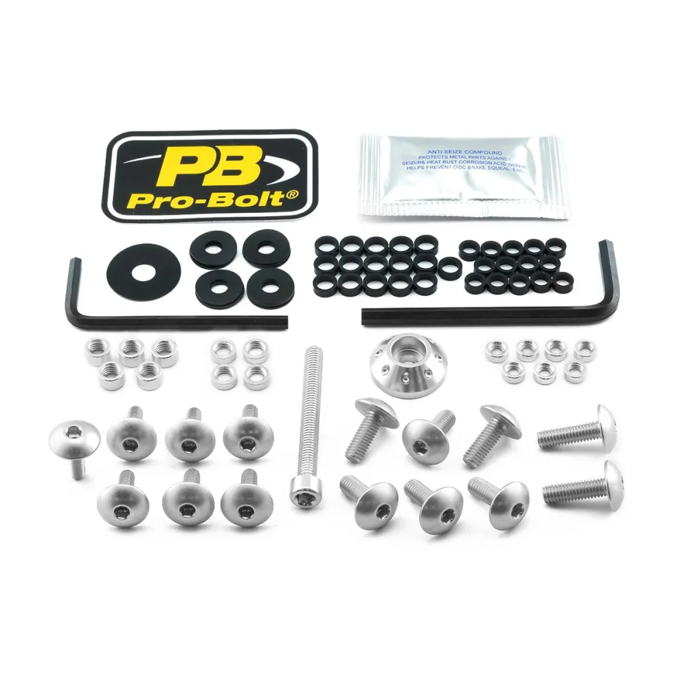 PRO BOLT - BOLT KT FAIRING SUZ SILVER - 23210563
