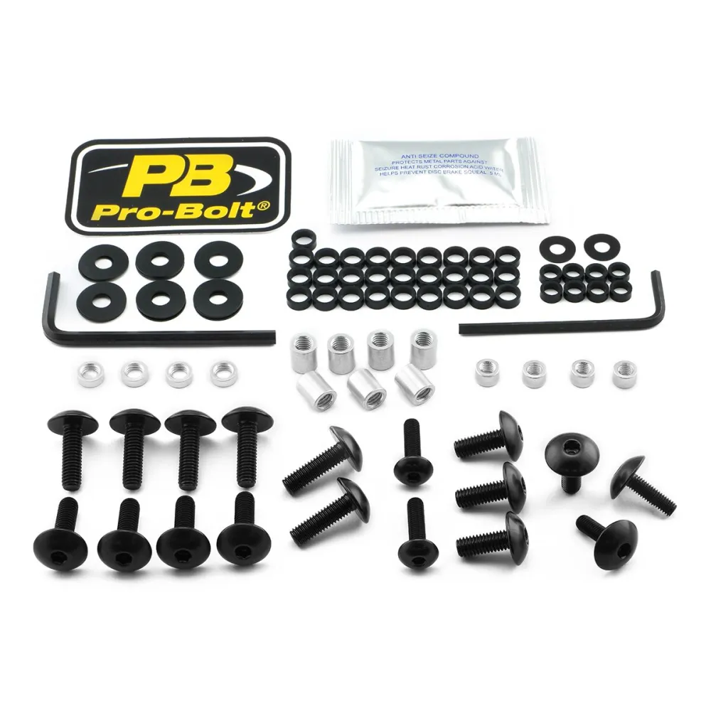 PRO BOLT - BOLT KT FAIRING SUZ BLACK - 23210585