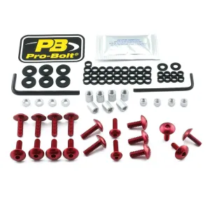 PRO BOLT - BOLT KT FAIRING SUZ RED - 23210587