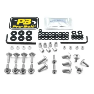 PRO BOLT - BOLT KT FAIRING SUZ SILVER - 23210588