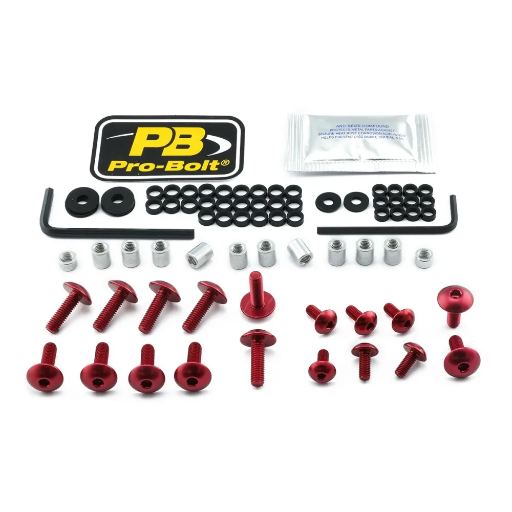 PRO BOLT - BOLT KT FAIRING SUZ RED - 23210597